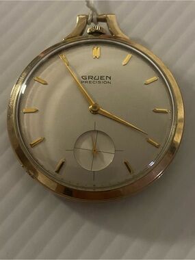 Gruen Precision Pocket Watch 17 Jewels